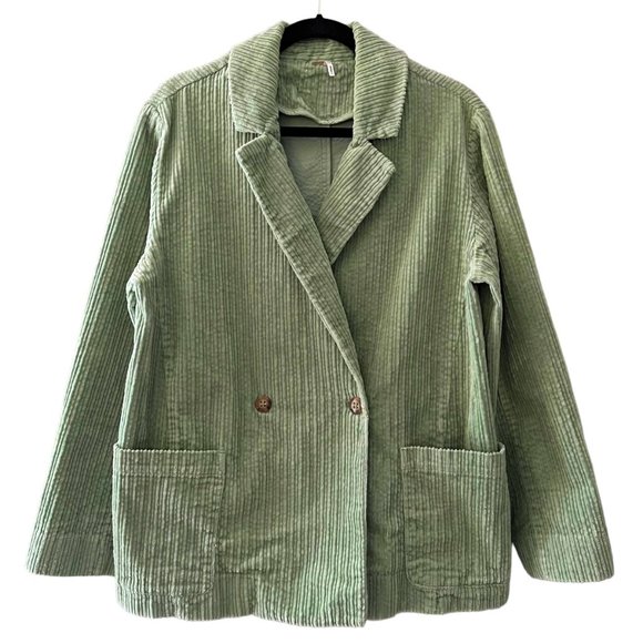 Free People Oversized Corduroy Blazer - Picture 6 of 6